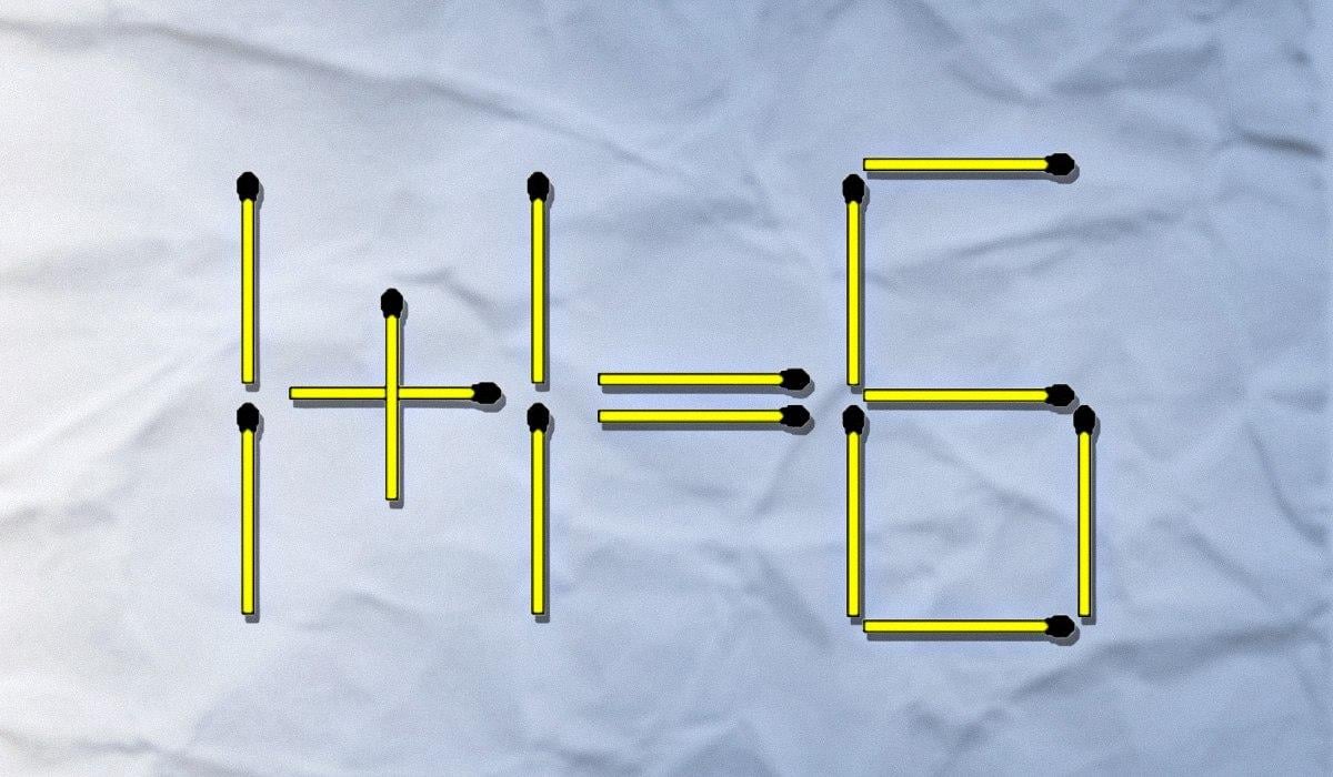 Jednu zápalku treba vyhodiť a druhú preložiť: náročný IQ test